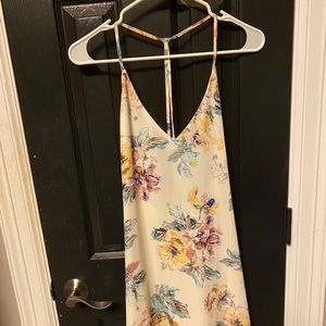 Floral mini-dress